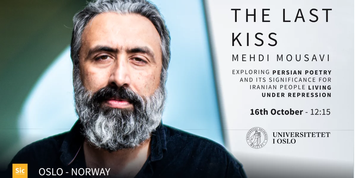 The Last Kiss: A Poetry Reading and Conversation with Mehdi Mousavi